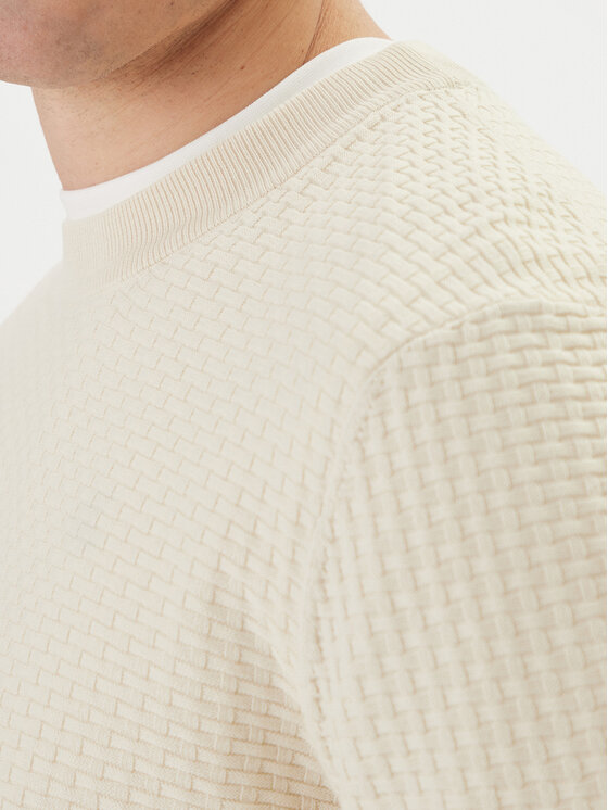 BOSS BOSS Maglione H-Imberto 50545283 Beige Regular Fit