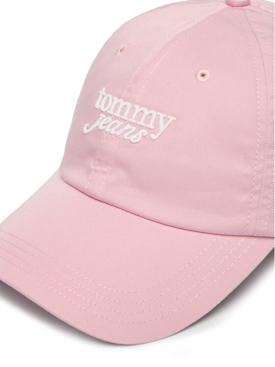 Tommy Hilfiger Tommy Hilfiger Kepurė su snapeliu Scri AW0AW18358 Rožinė