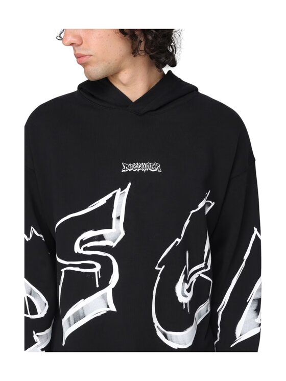 DISCLAIMER DISCLAIMER Felpa 24ids54513-nero Nero Regular Fit