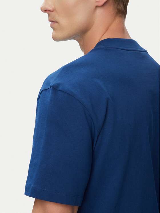 HUGO HUGO Marškinėliai Dapolino 50488330 Mėlyna Regular Fit