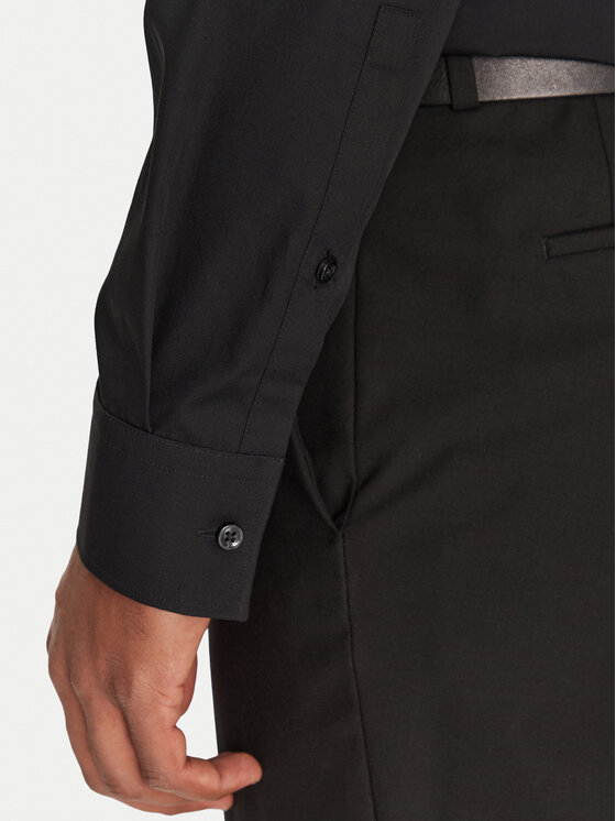 HUGO HUGO Риза Koey 50539808 Черен Slim Fit