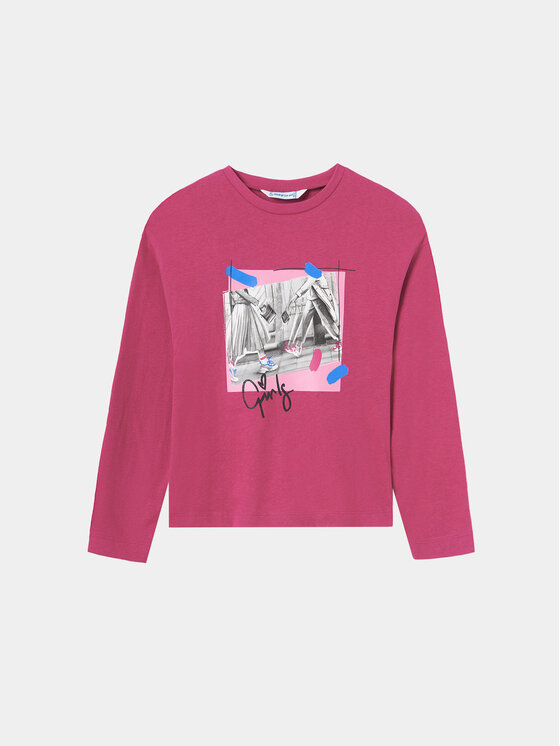 Mayoral Mayoral Blusa 7.054 Rosa Regular Fit