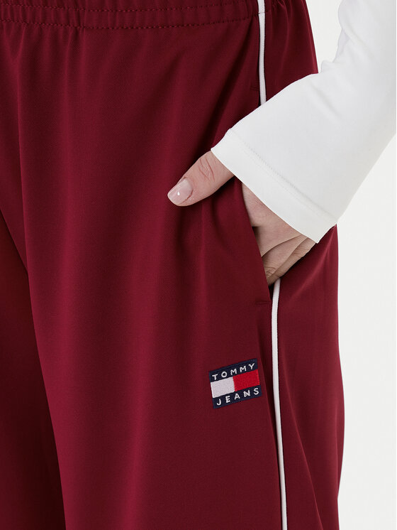 Tommy Jeans Tommy Jeans Долнище анцуг Archive DW0DW22633 Бордо Regular Fit