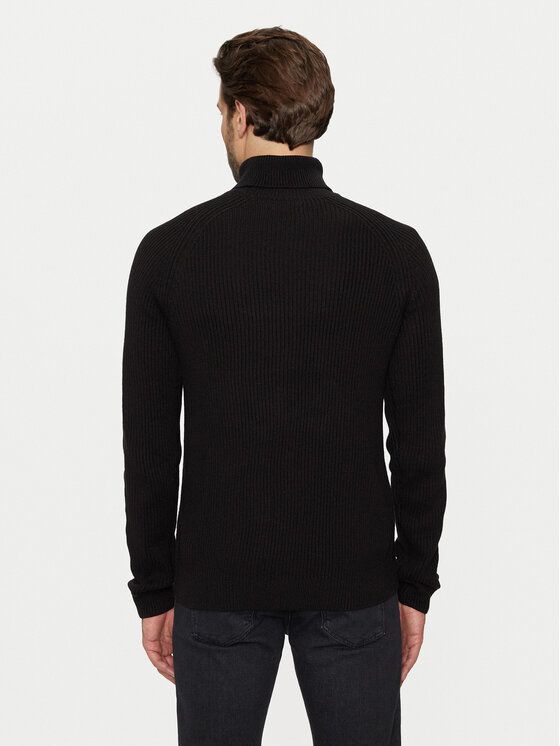 Jack & Jones Jack & Jones Golf Pannel 12258472 Czarny Regular Fit