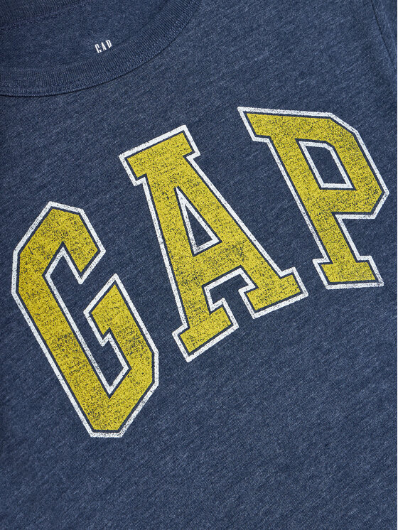 Gap Gap Marškinėliai 473269-02 Tamsiai mėlyna Regular Fit