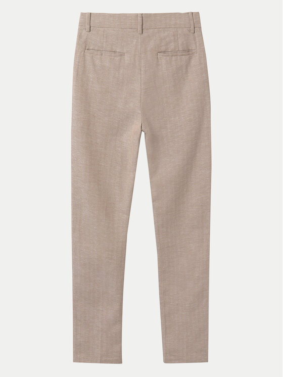 Mayoral Mayoral Spodnie materiałowe 6524 Beżowy Slim Fit