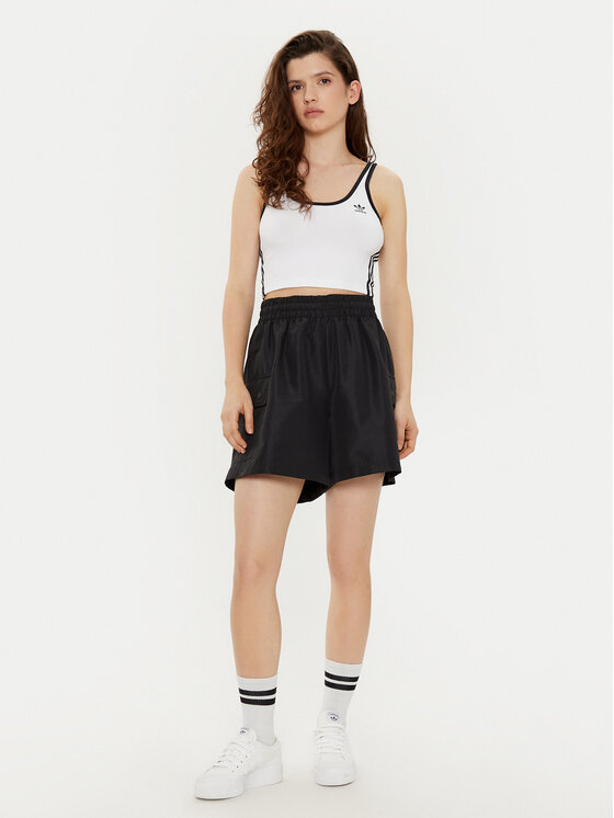 adidas adidas Top adicolor 3-Stripes JD4613 Biały Slim Fit