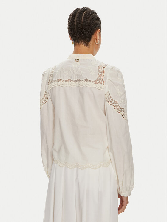 TWINSET TWINSET Košulja 241TT2081 Bijela Regular Fit