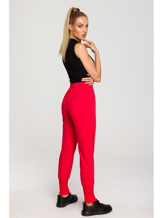 Made of Emotion Made of Emotion Pantaloni da tuta M692 Rosso Active Fit
