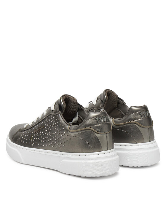 Pepe Jeans Pepe Jeans Sneakersy Eaton Gala PLS00039 Šedá