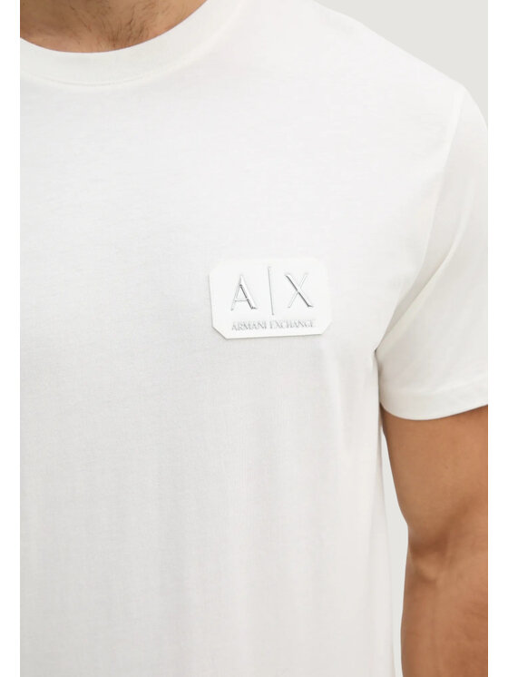Armani Exchange Armani Exchange T-Shirt XM002178 AF12308 Biały Casual Fit