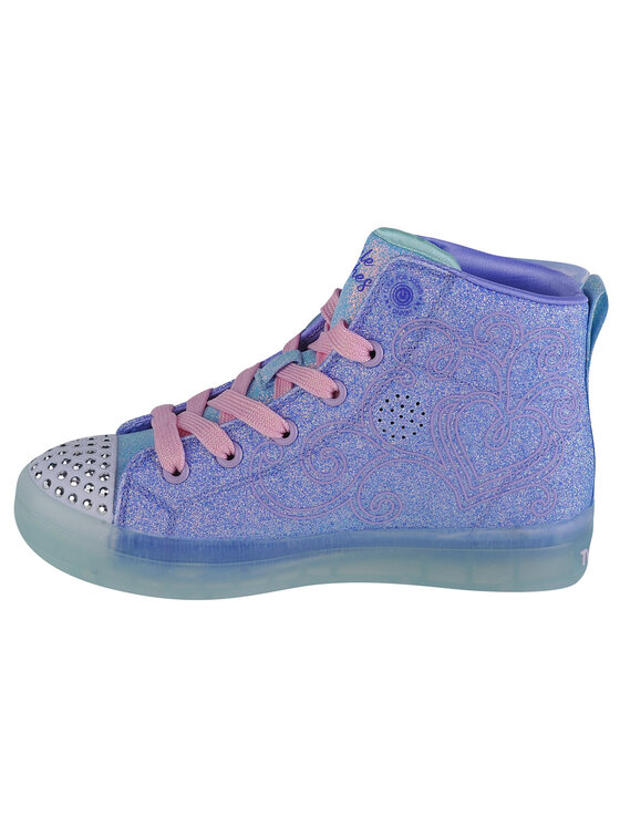 Skechers Skechers Trampki Skechers Twi-Lites 2.0-Twinkle Wishes Niebieski