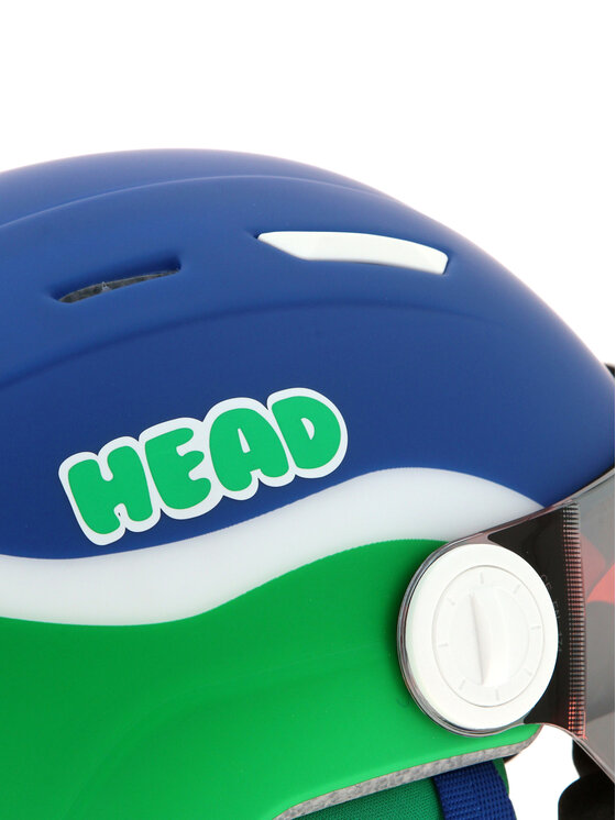 Head Head Slepošanas ķivere Mojo Visor Blue/Green 328234 Zils