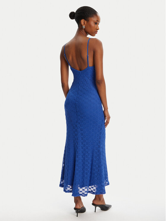 BARDOT BARDOT Kokteiļkleita Adoni Mesh 57998DB1 Zils Regular Fit