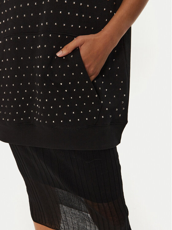 PINKO PINKO Bluza Maggiore 103055 A1LU Czarny Relaxed Fit