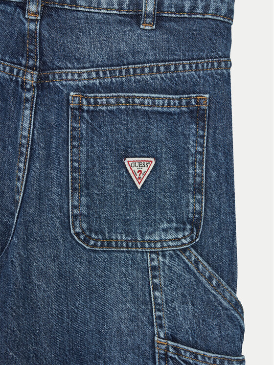 Guess Guess Blugi J5RA12 D45E0 Albastru Regular Fit