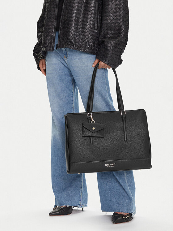 Nine West Nine West Дамска чанта C-TANANA-KY253 Черен