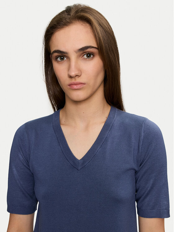 Kaffe Kaffe Pulover Lizza 10508412 Modra Regular Fit