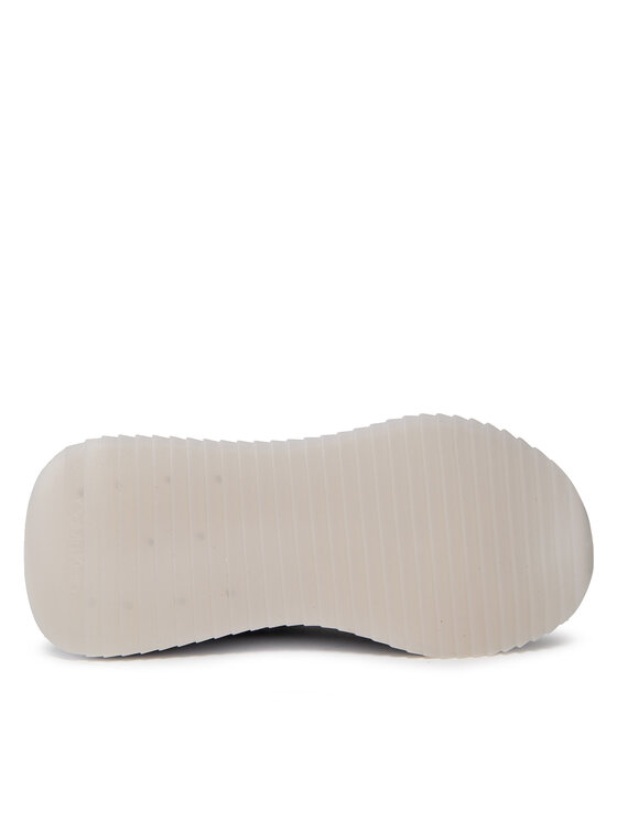 Calvin Klein Calvin Klein Tenisice Intern Wedge Lace Up - Epi Mono HW0HW01663 Crna