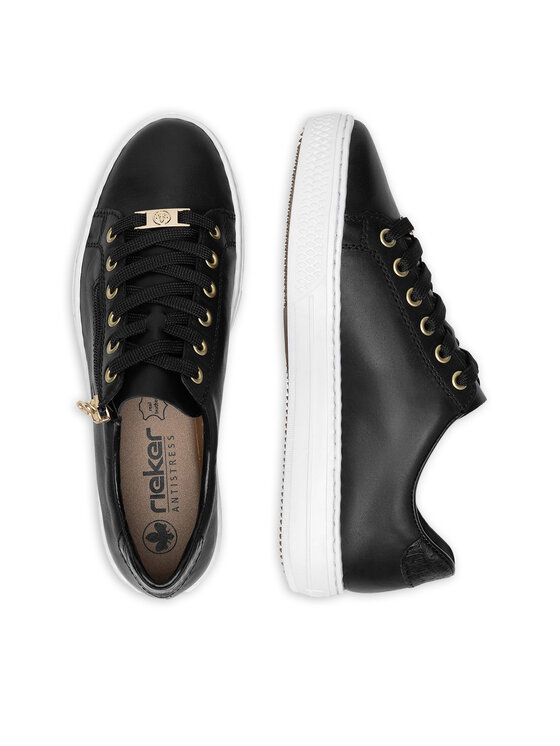 Rieker Rieker Sneakersy L59L1-01 Černá