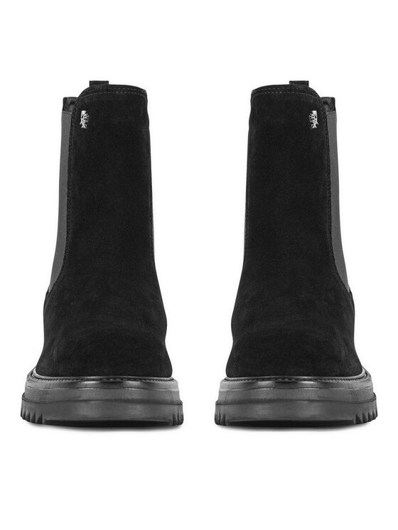 MEXX MEXX Kotníková obuv s elastickým prvkem MX/004C-WB Černá