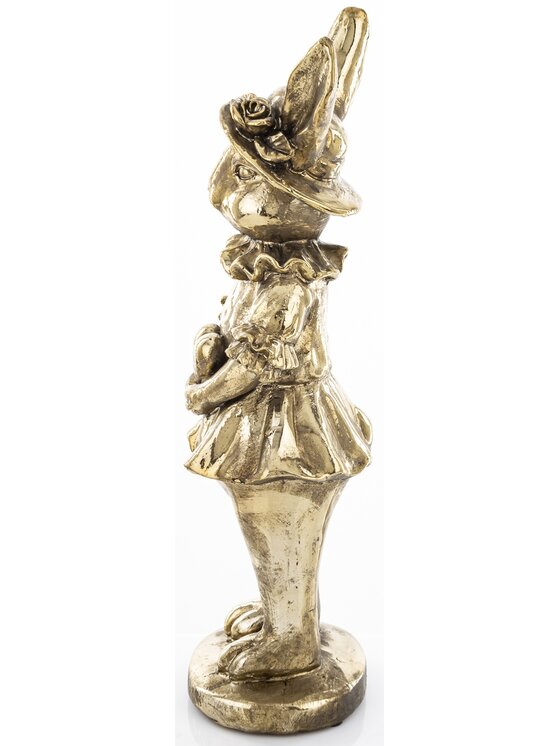 MIAhome MIAhome Figurka króliczka MALJUNA-4 big Złoty