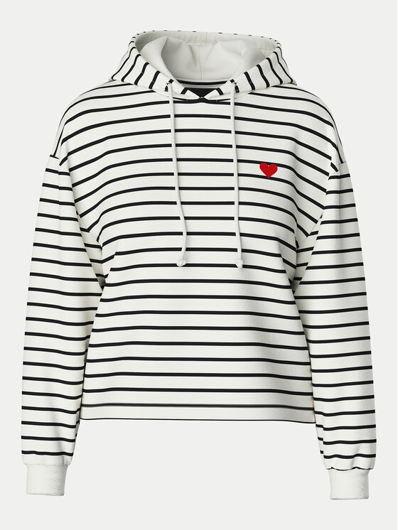 Pieces Pieces Mikina Chilli 17157466 Écru Regular Fit