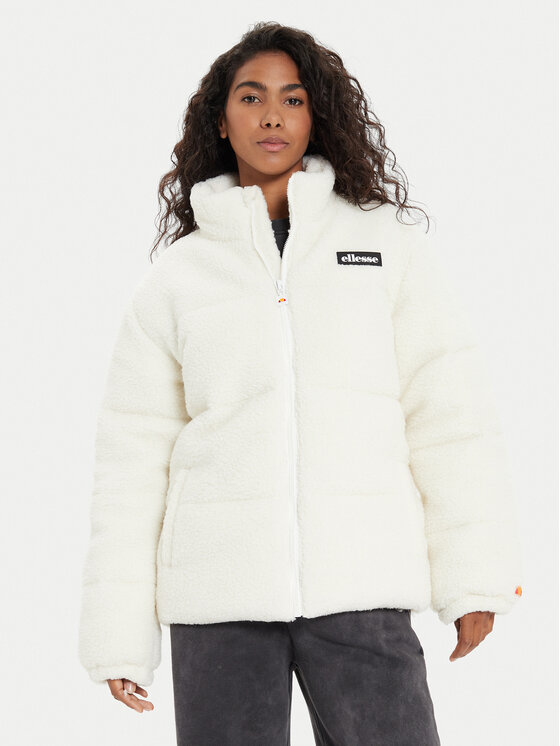 Ellesse Ellesse Geacă de iarnă Berghutte SGX20918 Écru Regular Fit