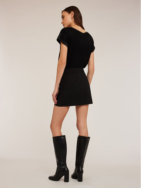 Motivi Motivi Minigonna 1231Q001080N033 Nero A-Line Fit