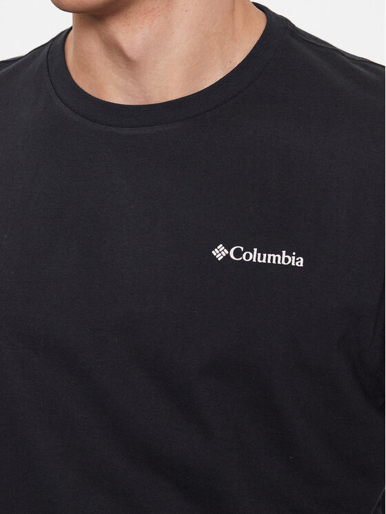 Columbia Columbia T-Shirt North Cascades™ Short Sleeve Tee Czarny Regular Fit