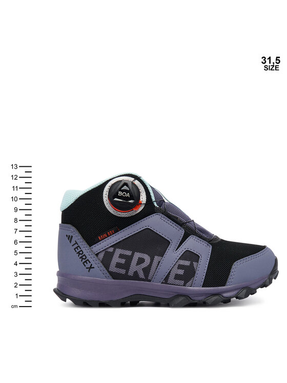 adidas adidas Trekking čevlji Terrex BOA Mid RAIN.RDY Hiking JS2968 Vijolična