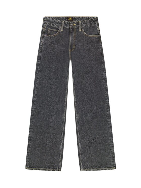 Lee Lee Jeansy Stella Loose Czarny Wide Leg