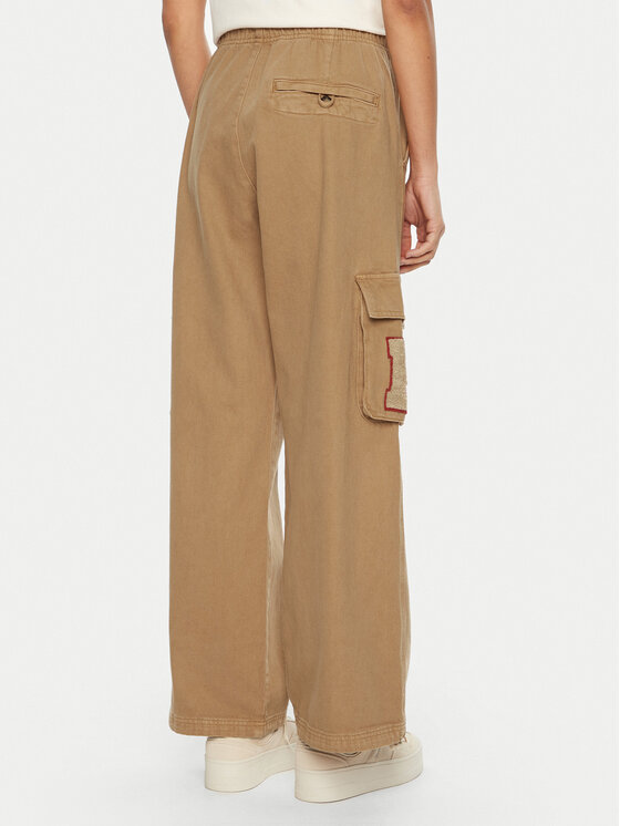 Tommy Jeans Tommy Jeans Hlače DW0DW20531 Bež Relaxed Fit