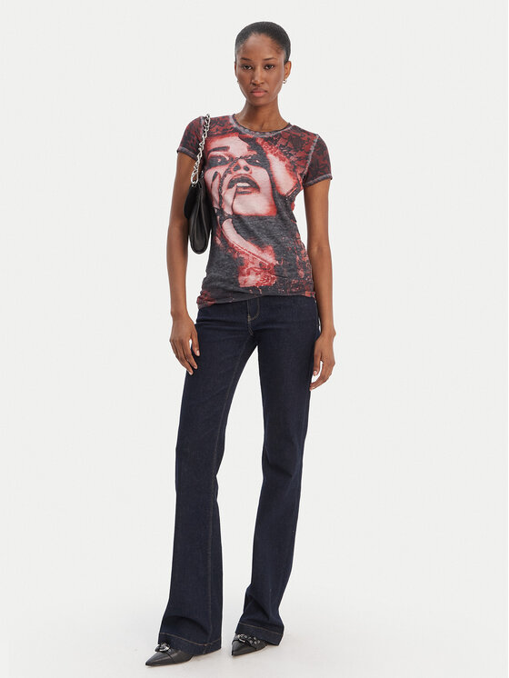 Guess Guess Футболка W6RI50 KCCG0 Кольоровий Regular Fit