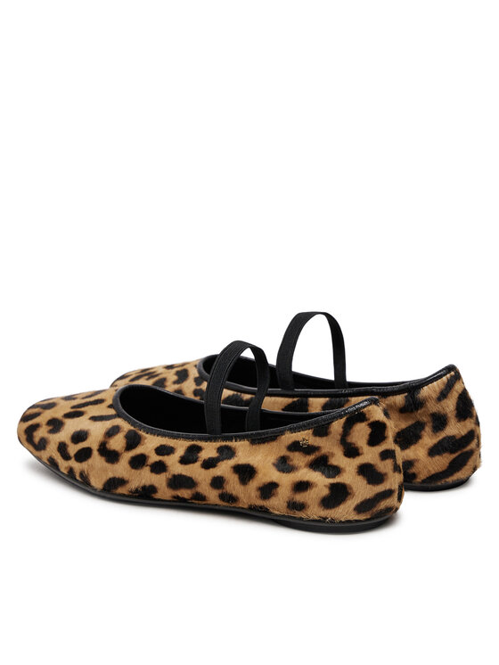 Tory Burch Tory Burch Baleriny Runway Ballet 165476 Brązowy