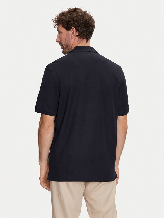 Bugatti Bugatti Polo särk 8150 95030 Tumesinine Regular Fit