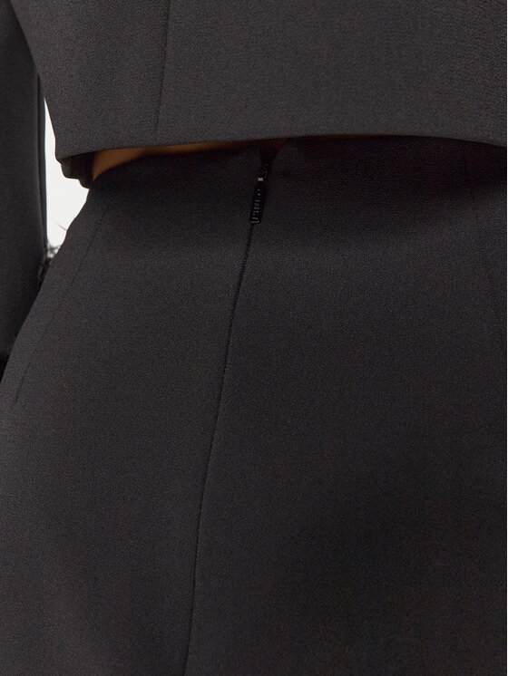 PINKO PINKO Fustă midi 102941 A1JX Negru Slim Fit