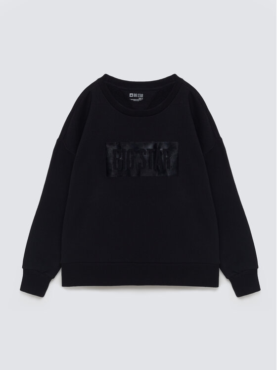 BIG STAR BIG STAR Bluza ONEIDEA Czarny Basic Fit