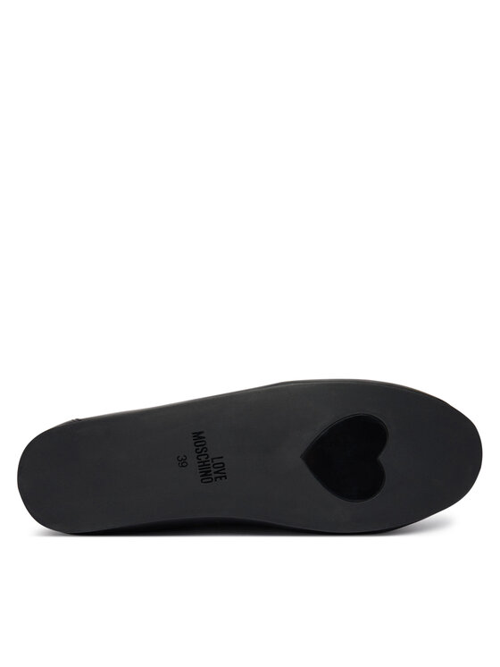 LOVE MOSCHINO LOVE MOSCHINO Félcipő JA10111G1OIA0000 Fekete