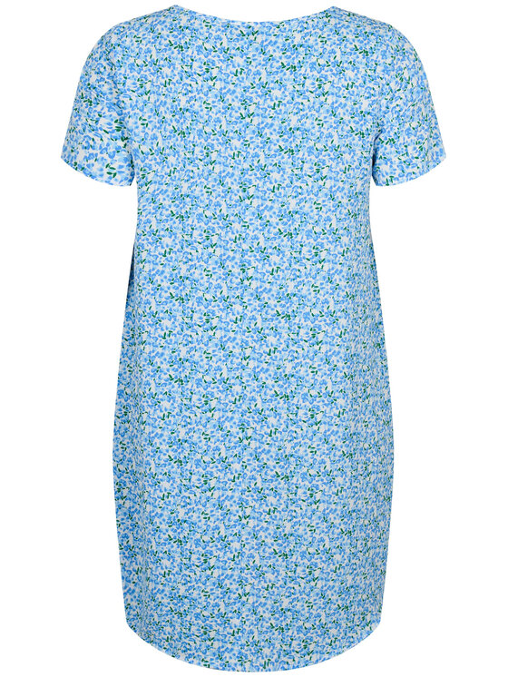 Zizzi Zizzi Vasaras kleita CA02310P Zils Loose Fit