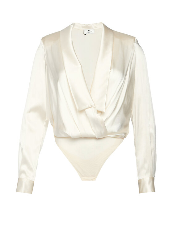 Elisabetta Franchi Elisabetta Franchi Body CB-007-57E2-V490 Beige Regular Fit