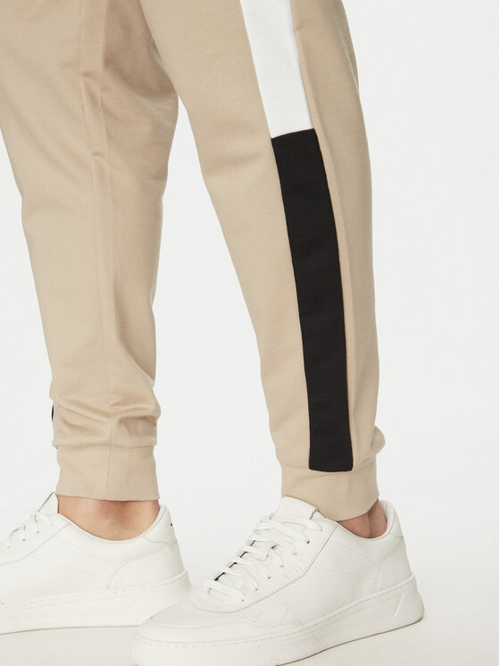 BOSS BOSS Pantaloni trening Iconic 50535786 Bej Regular Fit