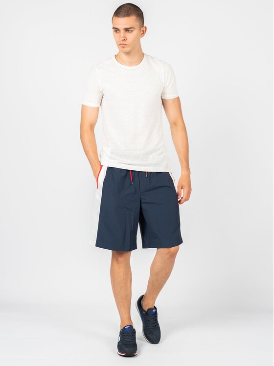 Tommy Hilfiger Tommy Hilfiger Šortky DM0DM13220 Bílá Regular Fit
