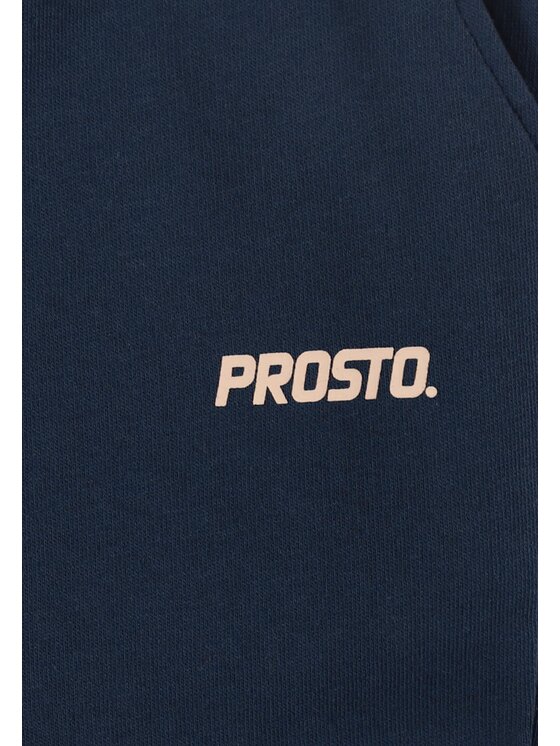 PROSTO. PROSTO. Spodnie dresowe Big Log KL261MPAN4011 Granatowy Regular Fit