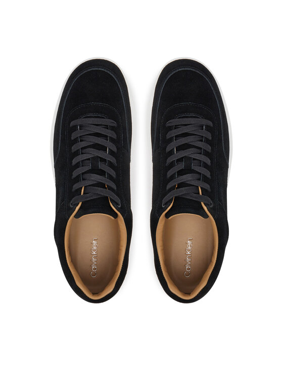 Calvin Klein Calvin Klein Sneakersy Clean Cup Low Laceup Oxf Su HM0HM01880 Czarny