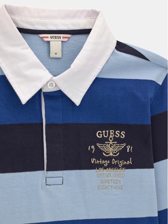 Guess Kids Guess Kids T-Shirt 185359 Niebieski Classic Fit