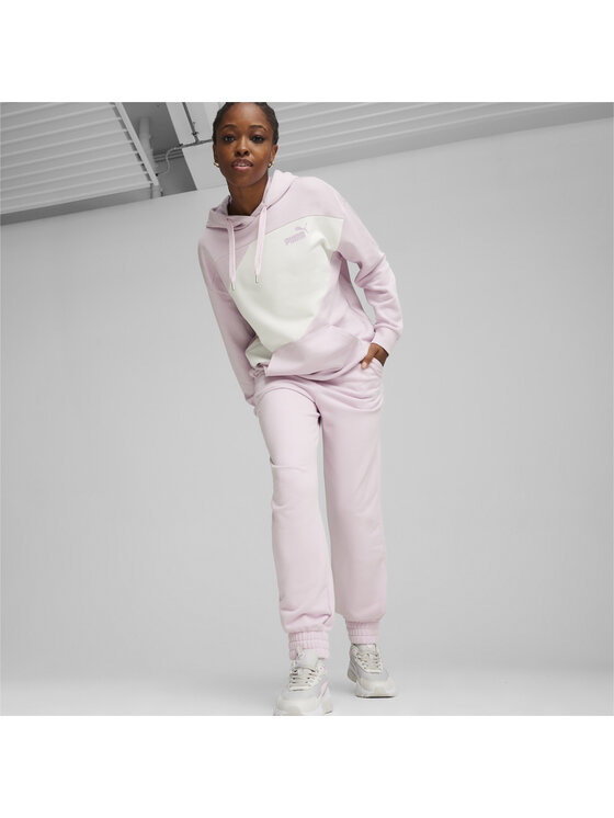 Puma Puma Spodnie dresowe 847093 Różowy Regular Fit