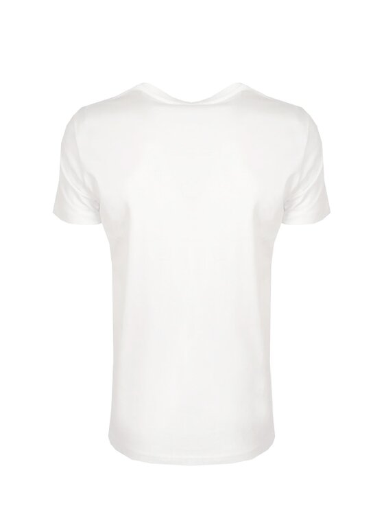 Diesel Diesel T-Shirt A12468 RHERA Λευκό Regular Fit