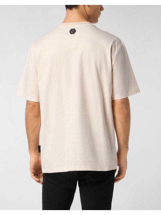 PHILIPP PLEIN PHILIPP PLEIN T-Shirt 27051 Biały Regular Fit