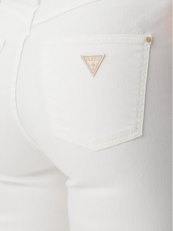 Guess Guess Spodnie materiałowe W5GA1Q D5N71 Beżowy Regular Fit